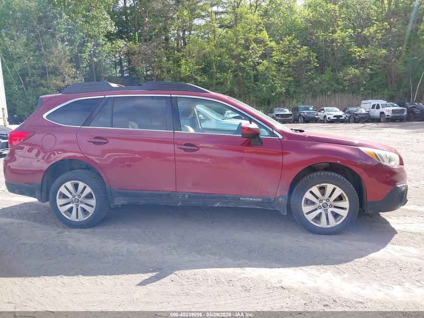 2017 SUBARU OUTBACK SPORT UTILITY VEHICLE 2.5L H-4 DOHC, VVT, 175HP