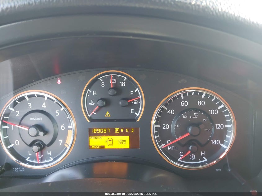 2011 Nissan Armada Sl VIN: 5N1BA0ND8BN616175 Lot: 45239110