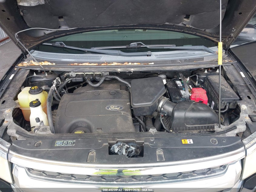 2FMDK3JC9BBB65029 2011 Ford Edge 3.5 Sel black