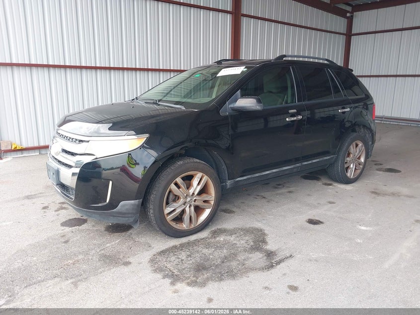 2FMDK3JC9BBB65029 2011 Ford Edge 3.5 Sel black