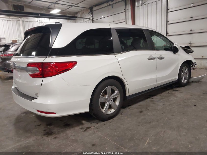 Vin: 5fnrl6h7xlb055886, lot: 45736955, honda odyssey ex-l/ex-l w/navi   res 20204