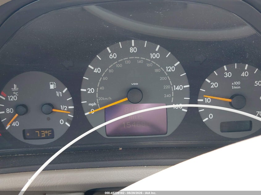 2002 Mercedes-Benz Clk 430 VIN: WDBLK70G82T121078 Lot: 45239182