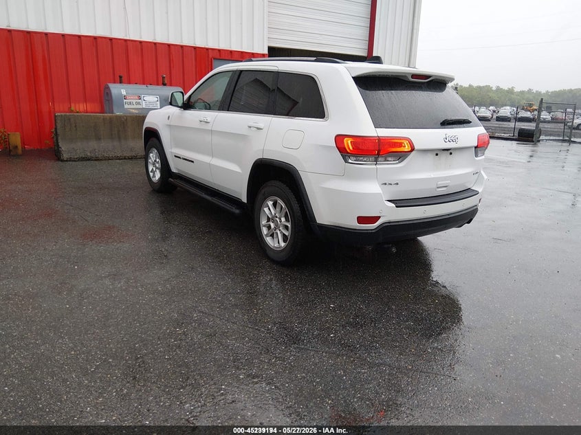 Vin: 1c4rjfag5jc381427, lot: 45736985, jeep grand cherokee laredo e 4x4 20183