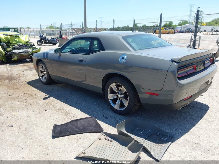 Vin: 2c3cdzag7jh236261, lot: 45736986, dodge challenger sxt 20183