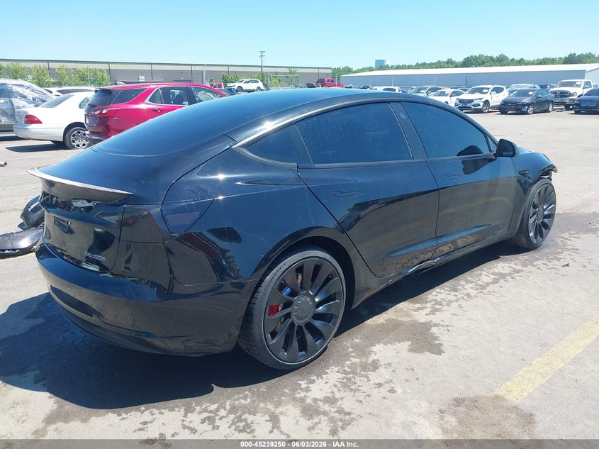 2021 TESLA MODEL 3 auction photo 4