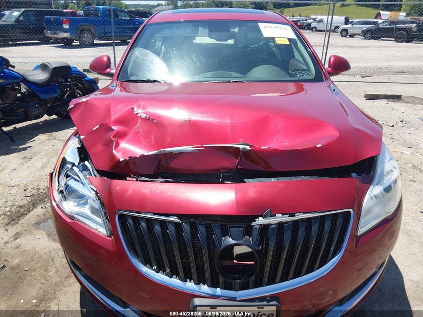 2015 Buick Regal Turbo VIN: 2G4GK5EX7F9126507 Lot: 45239256