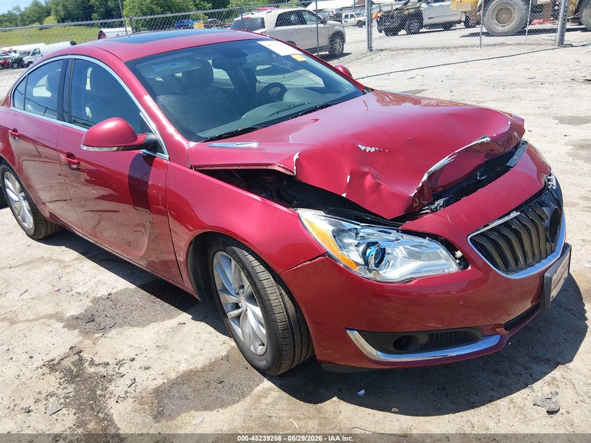 Vin: 2g4gk5ex7f9126507, lot: 45737047, buick regal turbo 20151