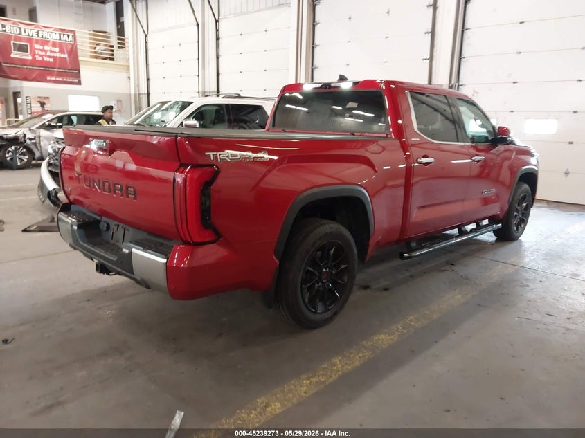 Vin: 5tfja5ec0nx006266, lot: 45737064, toyota tundra limited 20224