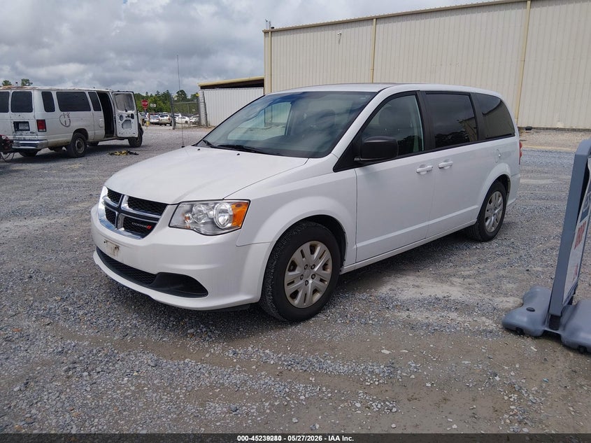 Vin: 2c4rdgbg0jr273364, lot: 45737071, dodge grand caravan se 20182