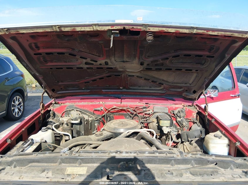 1986 Chevrolet C10 VIN: 1GCDC14H7GS162429 Lot: 45239297