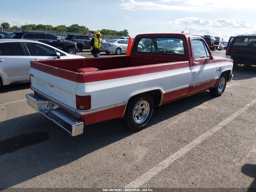 1986 CHEVROLET C-10 COUPE 5.0L V8 CRB OHV C