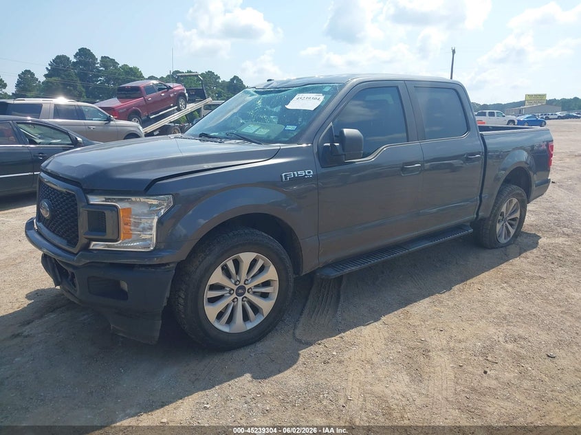 Vin: 1ftew1cp9jkc02344, lot: 45737095, ford f-150 xl 20182