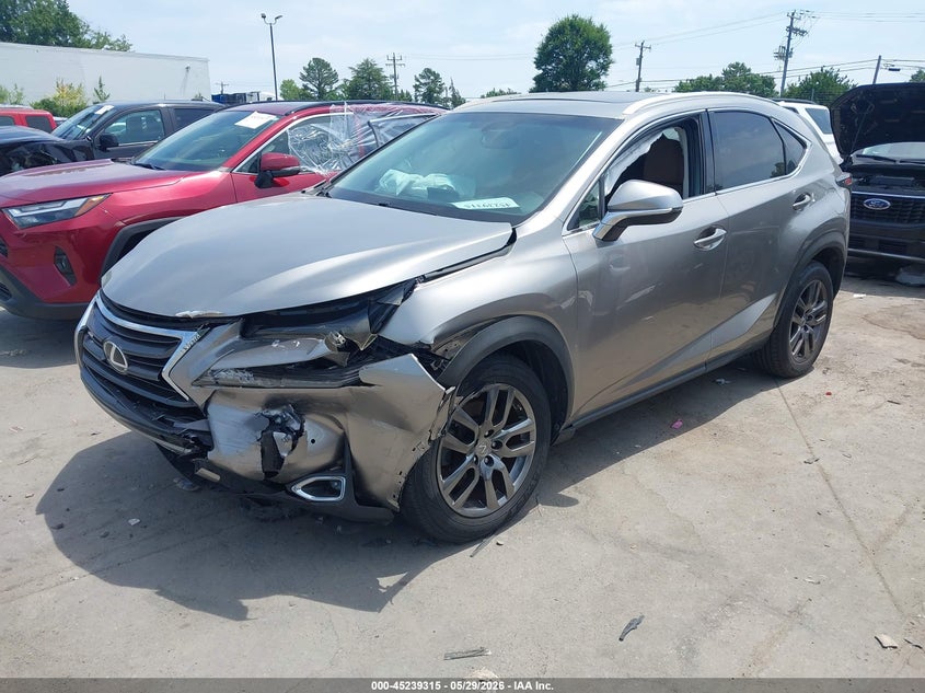 Vin: jtjyarbz0f2008576, lot: 45737106, lexus nx 200t 20152