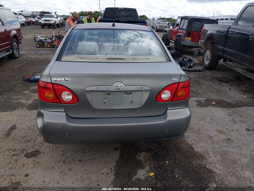 2004 TOYOTA COROLLA SEDAN 1.8L I-4 DOHC, VVT, 130HP