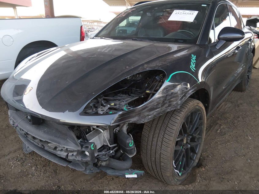 2021 Porsche Macan VIN: WP1AA2A53MLB17551 Lot: 45239355