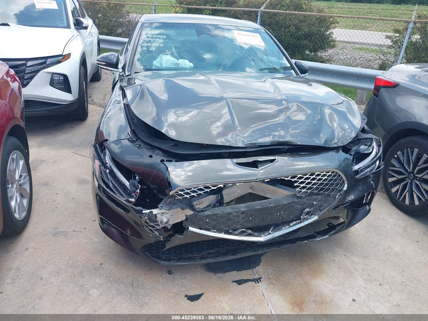 2025 Genesis G70 2.5T Awd VIN: KMTG34SC5SU153636 Lot: 45239383