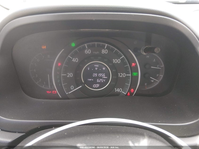 2012 HONDA CR-V auction photo 7