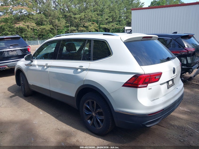 Vin: 3vv2b7ax5nm116159, lot: 45737186, volkswagen tiguan 2.0t se 20223