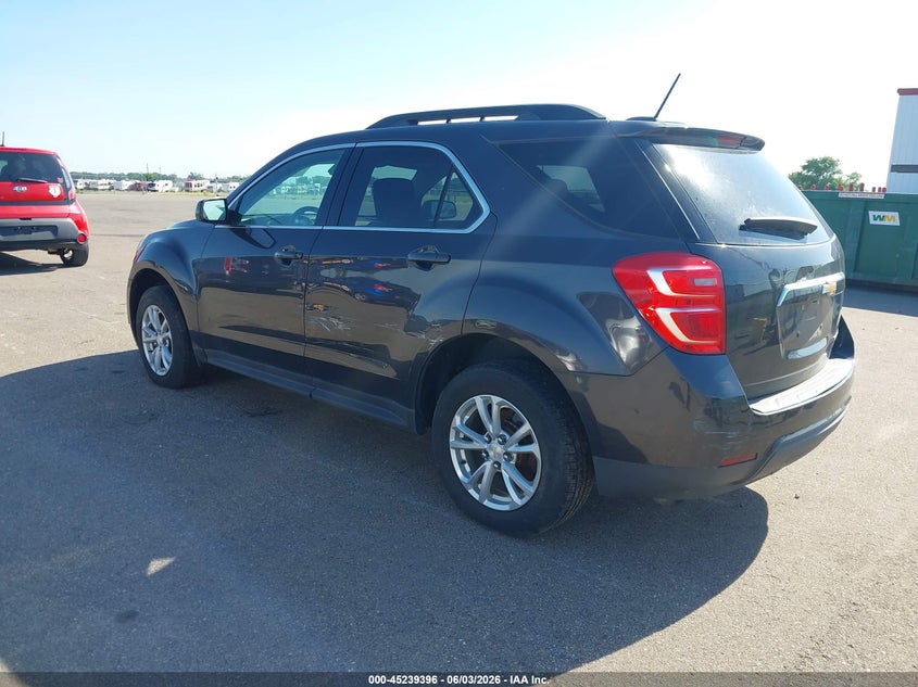 Vin: 2gnalcekxg6194116, lot: 45737187, chevrolet equinox lt 20163