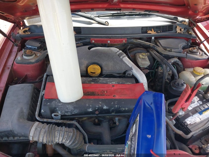 1998 SAAB 900 HATCHBACK 2.0L I-4 DOHC, TURBO, 185HP