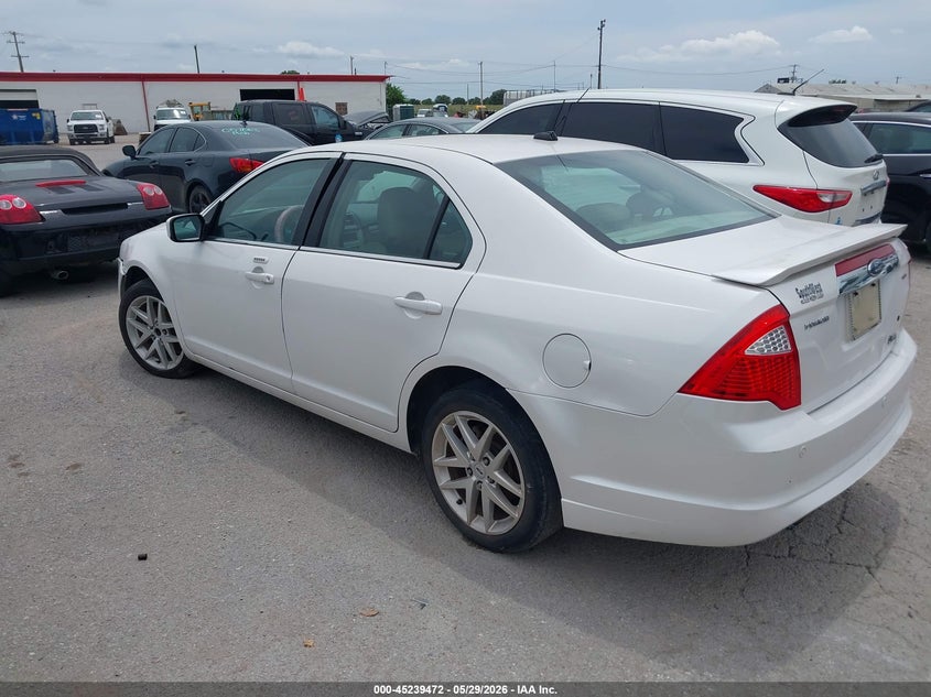 2010 FORD FUSION auction photo 3