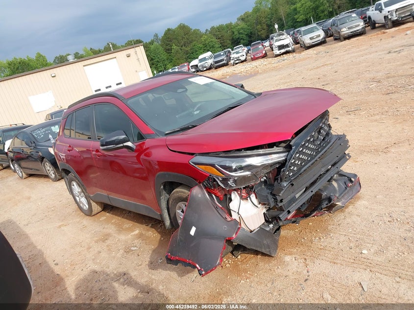 2025 Toyota Corolla Cross Le VIN: 7MUCAABG4SV125888 Lot: 45239492