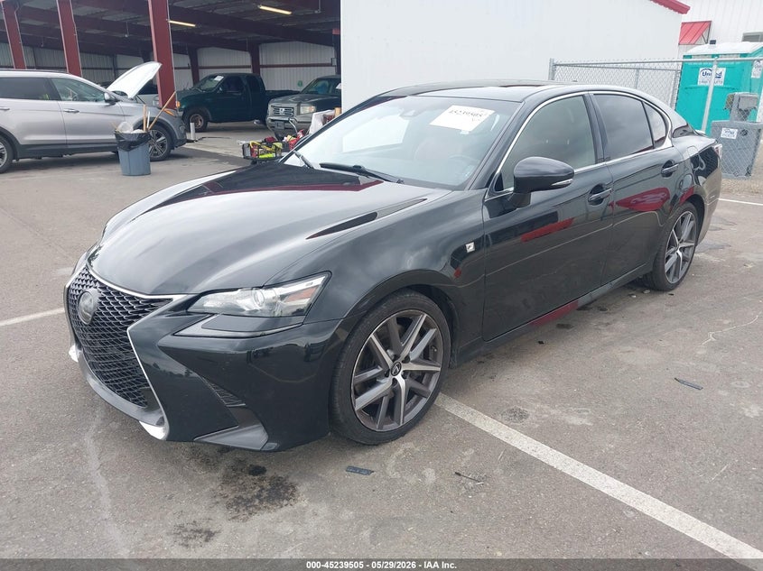 Vin: jthbz1bl2ka018216, lot: 45737296, lexus gs 350 f sport 20192