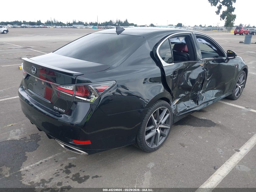 Vin: jthbz1bl2ka018216, lot: 45737296, lexus gs 350 f sport 20194