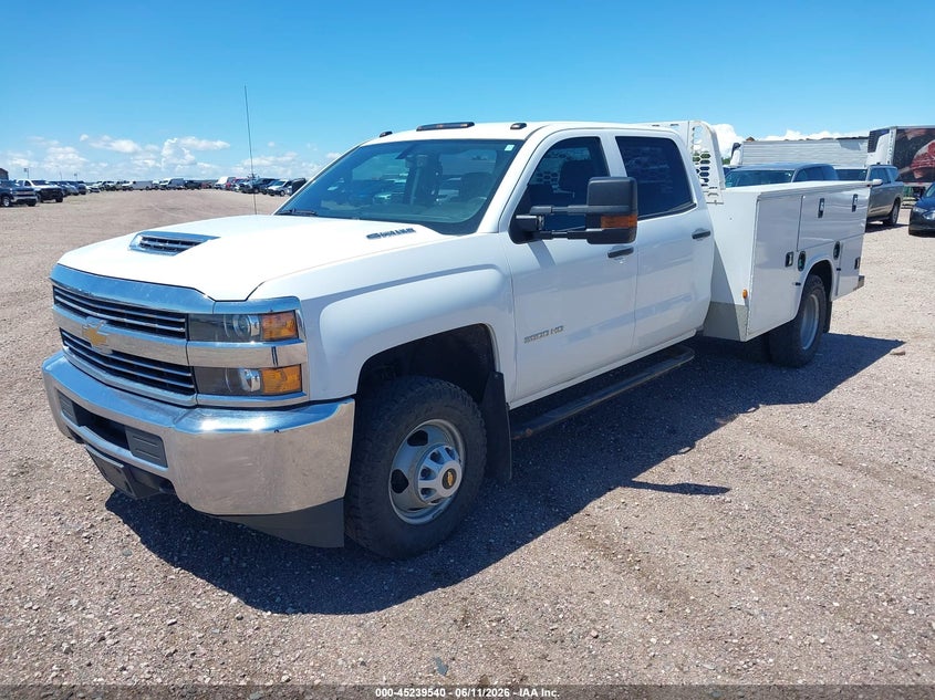 2018 Chevrolet Silverado 3500hd Chassis Wt 1GB4KYCY8JF206410 photo 1