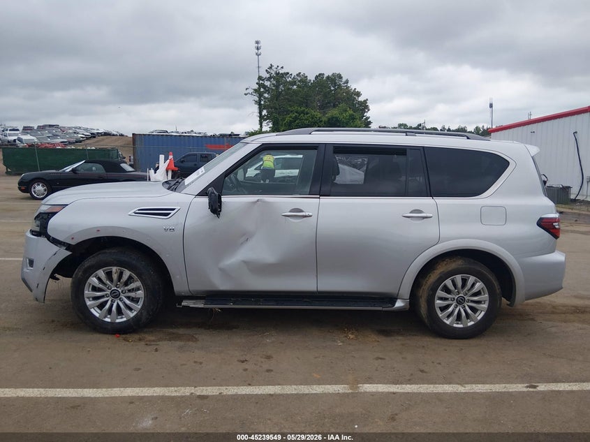 2021 Nissan Armada Sv 4Wd VIN: JN8AY2AD6M9661726 Lot: 45239549
