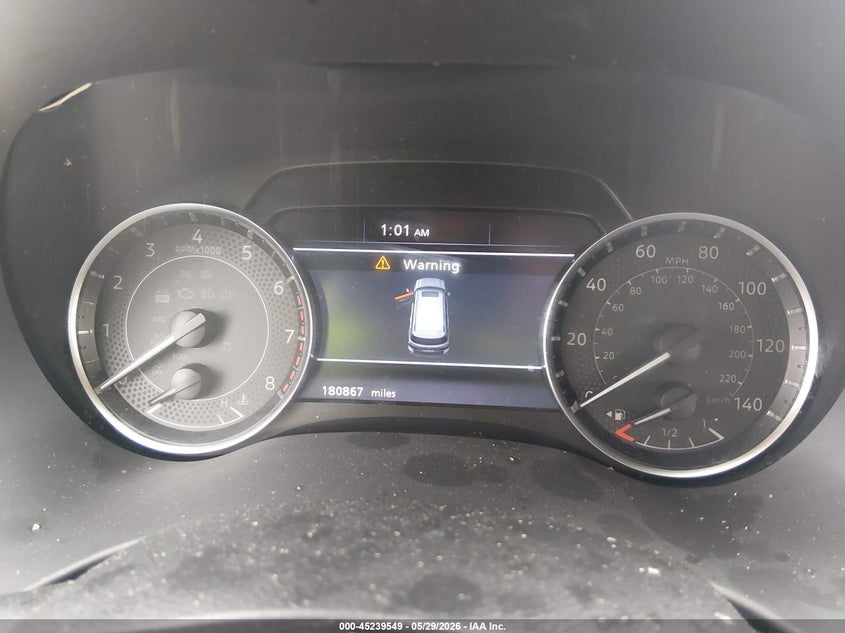 2021 Nissan Armada Sv 4Wd VIN: JN8AY2AD6M9661726 Lot: 45239549