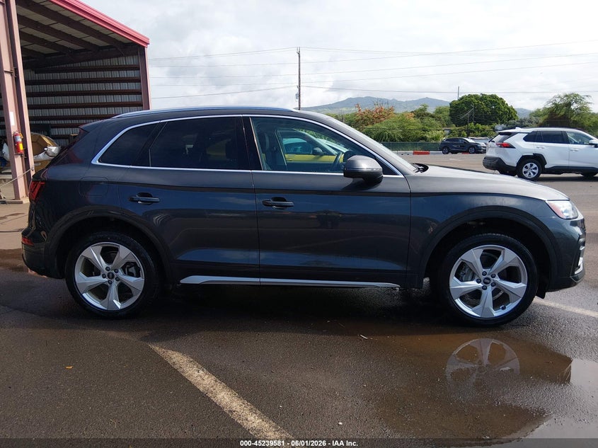 2021 Audi Q5 Premium Plus 45 Tfsi Quattro S Tronic VIN: WA1BAAFYXM2029812 Lot: 45239581