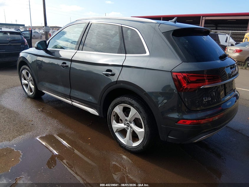 Vin: wa1baafyxm2029812, lot: 45737372, audi q5 premium plus 45 tfsi quattro s tronic 20213