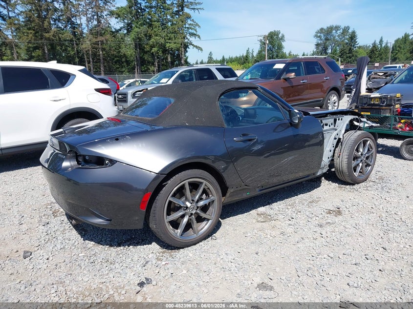 Vin: jm1ndad72p0556473, lot: 45737404, mazda mx-5 miata grand touring 20234
