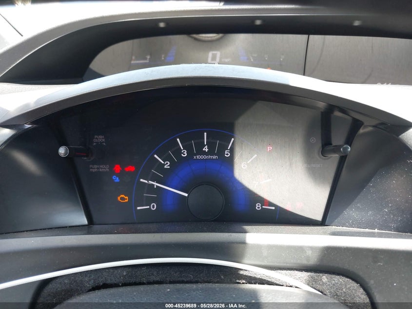 2012 Honda Civic 1.8 Lx blue Lot 111045239689 Vin 2HGFG3B55CH513410