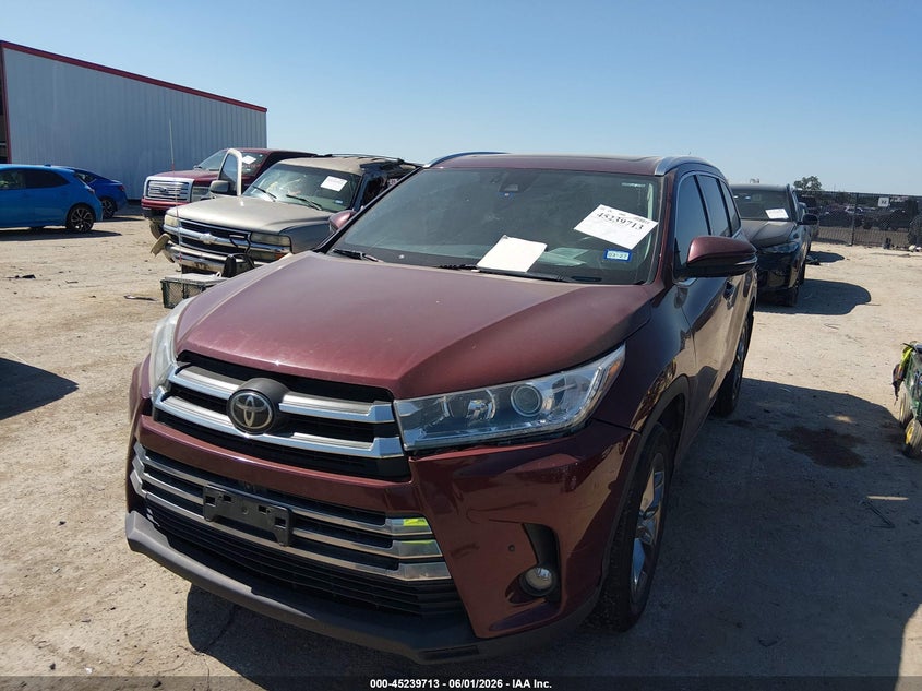 2017 Toyota Highlander Limited Platinum 5TDDZRFH0HS403445 photo 1