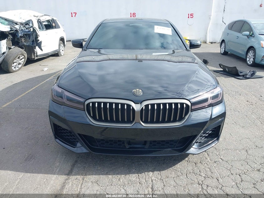 2021 BMW M550I xDrive VIN: WBA13BK01MCF15677 Lot: 45239739