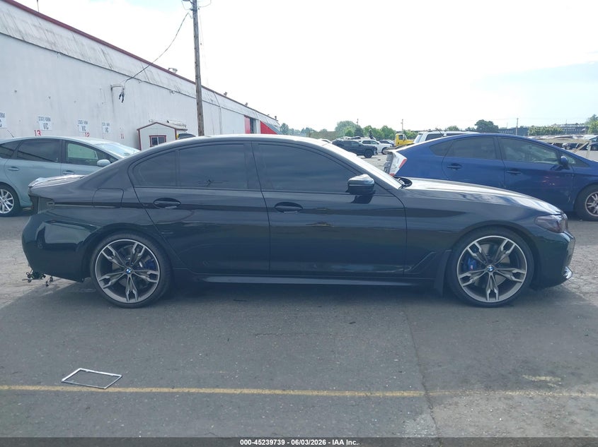 2021 BMW M550I xDrive VIN: WBA13BK01MCF15677 Lot: 45239739