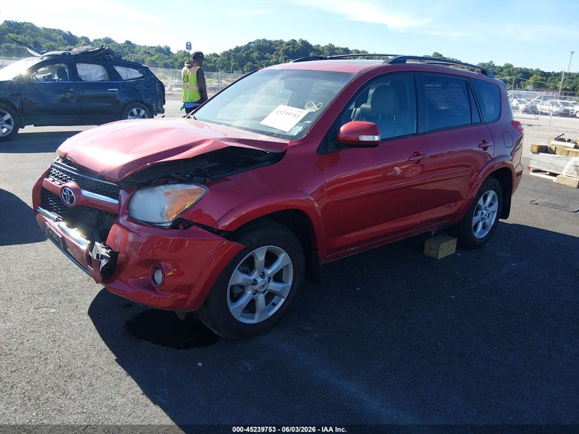 Vin: 2t3df4dv5cw201258, lot: 45737544, toyota rav4 limited 20122