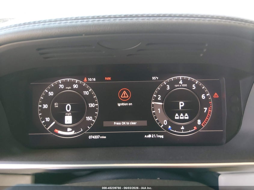 2020 Land Rover Range Rover Sport Hse Mhev VIN: SALWR2SUXLA732932 Lot: 45239780