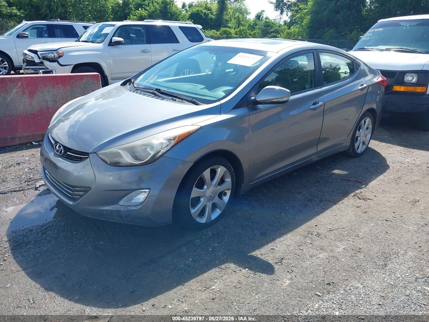 2012 Hyundai Elantra Limited (Ulsan Plant) KMHDH4AE7CU301739 photo 1
