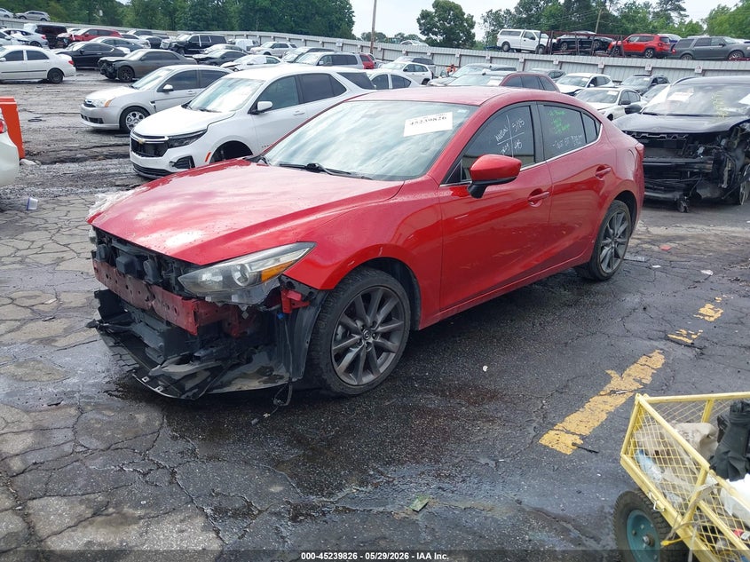 Vin: 3mzbn1v35jm183040, lot: 45737617, mazda mazda3 touring 20182
