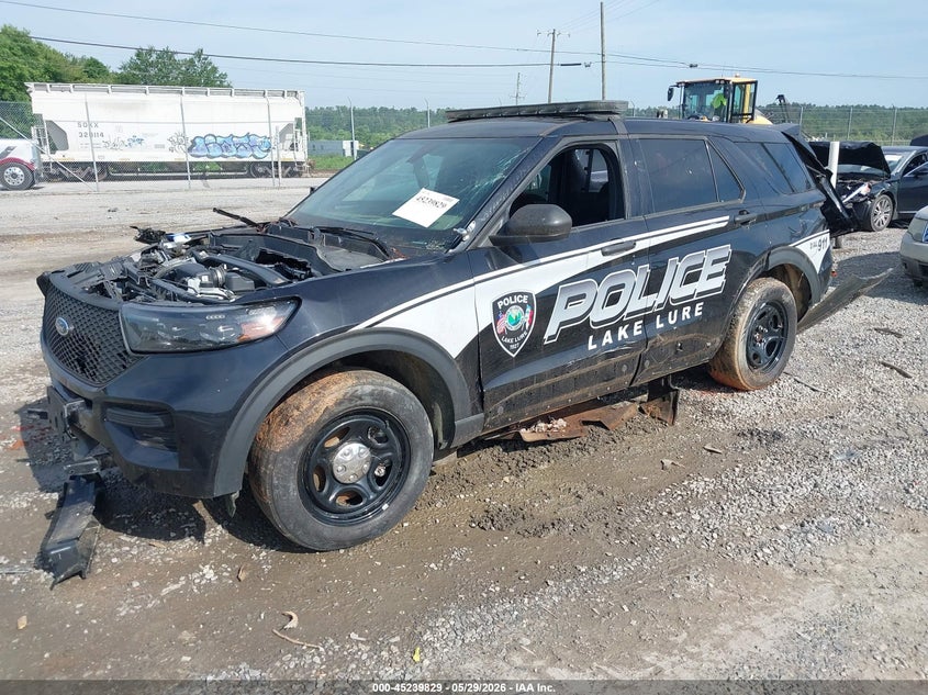 Vin: 1fm5k8ab4ngb23258, lot: 45737620, ford police interceptor utility 20222