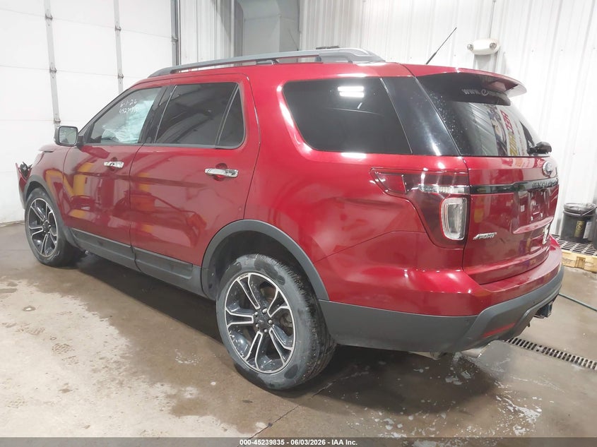 2014 FORD EXPLORER auction photo 3