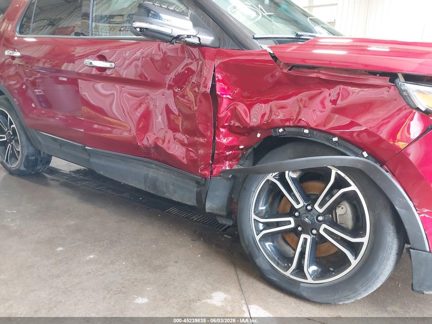 2014 FORD EXPLORER auction photo 6