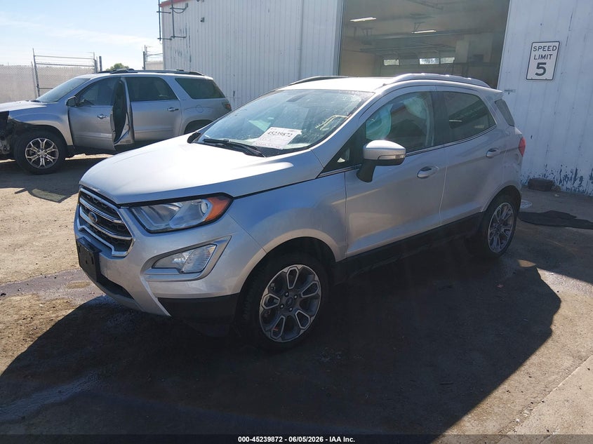 Vin: maj6s3kl6lc358564, lot: 45737663, ford ecosport titanium 20202