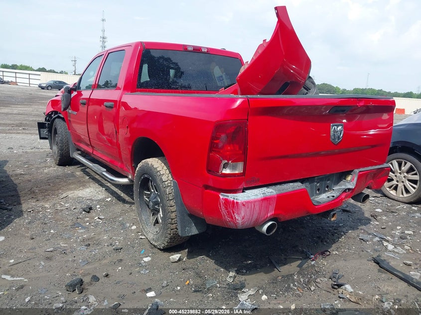 1C6RD6KT1CS156778 2012 Ram 1500 5.7 Ram St red