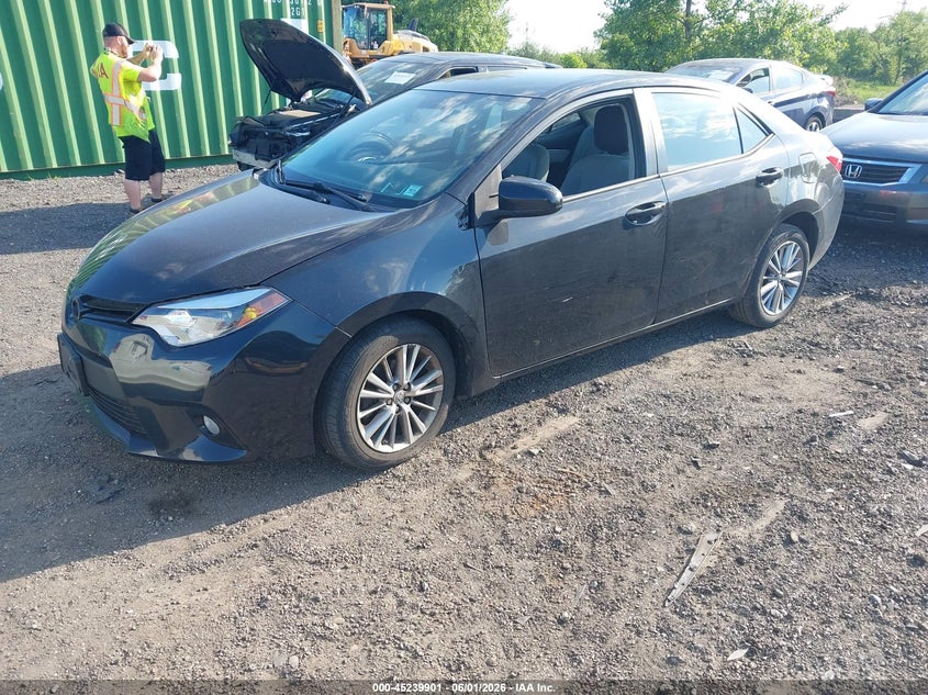 2014 Toyota Corolla Le Plus 2T1BURHE8EC040230 photo 1