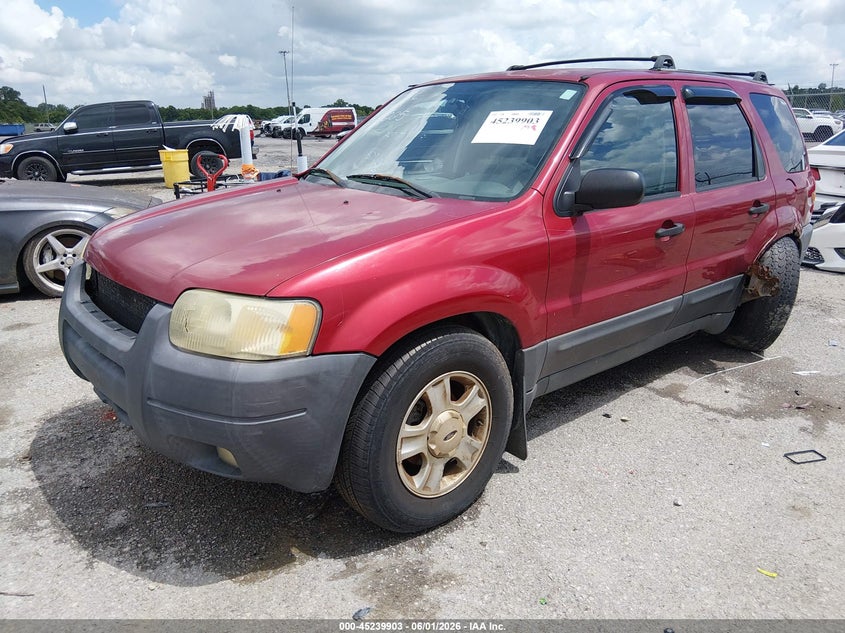 Vin: 1fmcu0dg8cka55227, lot: 45737694, ford escape xlt 20032