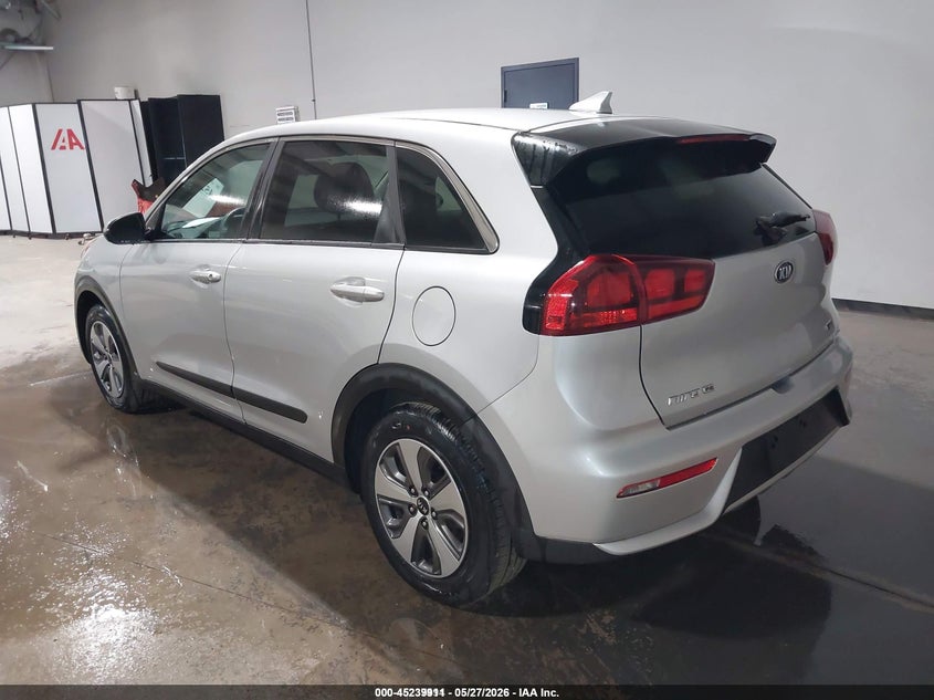 Vin: kndcb3lc4k5218964, lot: 45737702, kia niro fe 20193